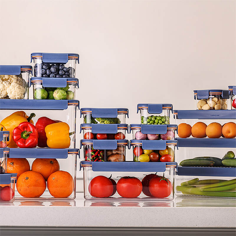 Hộp Đựng Thực Phẩm LocknLock Bisfree Modular Plus Nhiều Size, Nhựa Tritan - Màu xanh Navy image number null